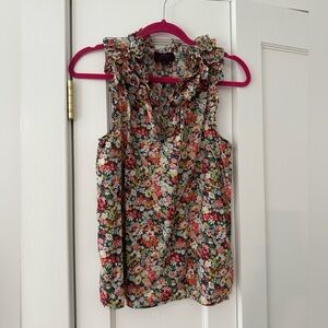Jcrew Liberty Fabric Top